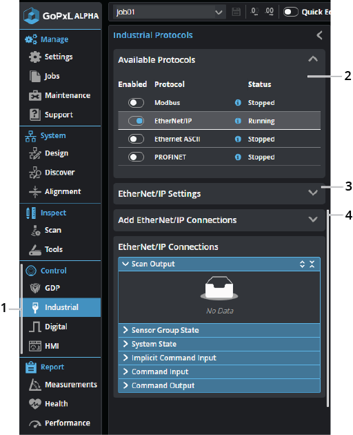 Configuring Control